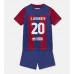 Barcelona Sergi Roberto #20 Replika Babykläder Hemma matchkläder barn 2023-24 Korta ärmar (+ Korta byxor)